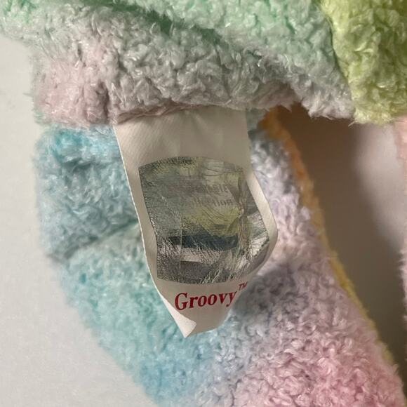 RARE RETIRED Ty Beanie Baby "Groovy" the Tie-Dye Bear  1999 - Picture 4 of 5